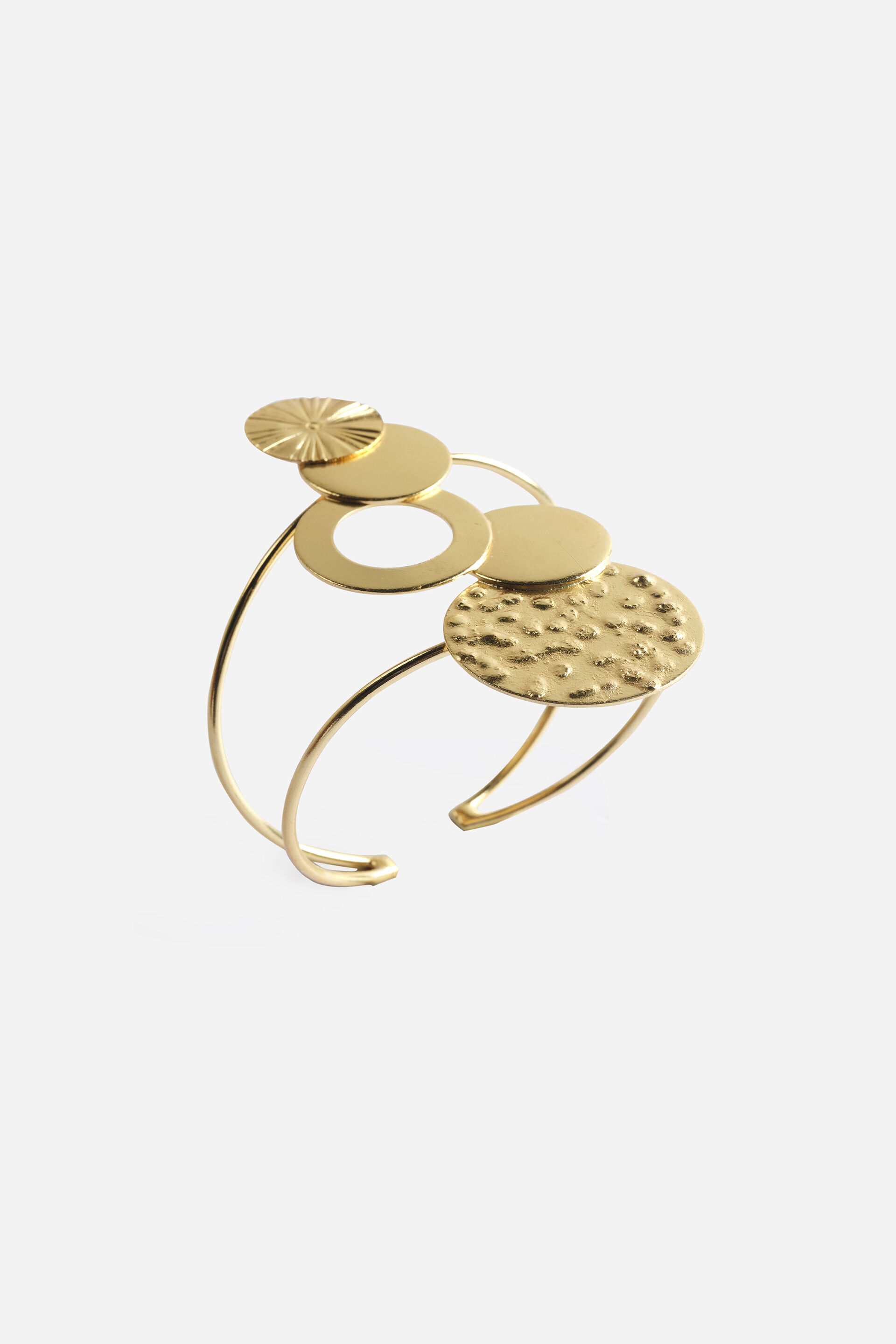Gold Floral Bracelet, , image 3